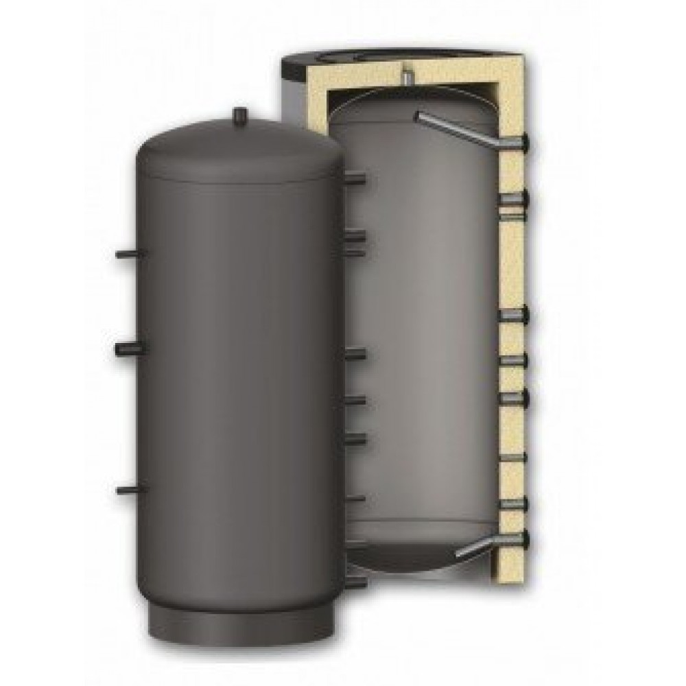 Buffervat Sunsystem, Model P 300, Capaciteit 300L Tank