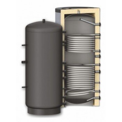 Buffervat Sunsystem, Model PR2 500, Capaciteit 500L, Twee warmtewisselaar spoelen Tank - Productenvergelijking