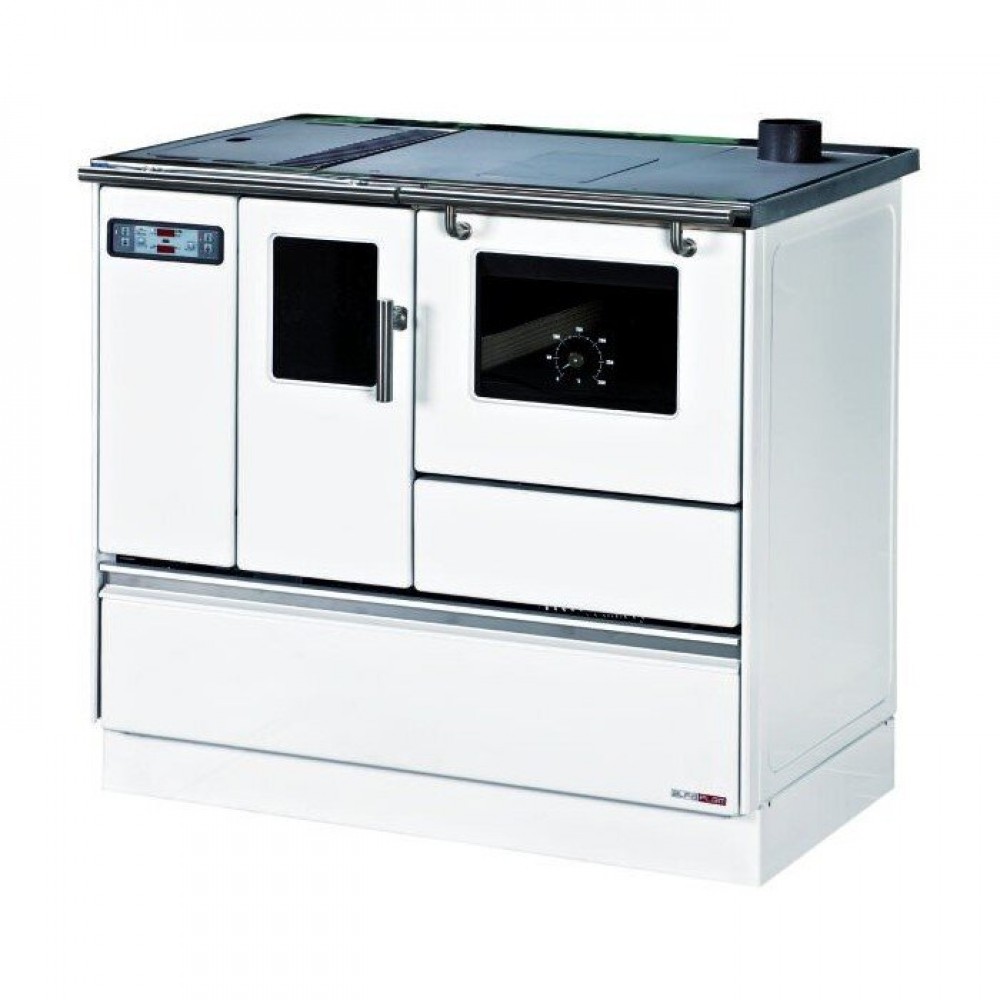 Pelletfornuis Alfa Plam Alfa 90 Pelet Wit, 8.18kW | Pellet fornuizen | Pellets |