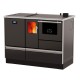 CV Pelletfornuis Alfa Plam Alfa Term 20 Pellet Antraciet, 20kW | Pellet fornuizen | Pellets |