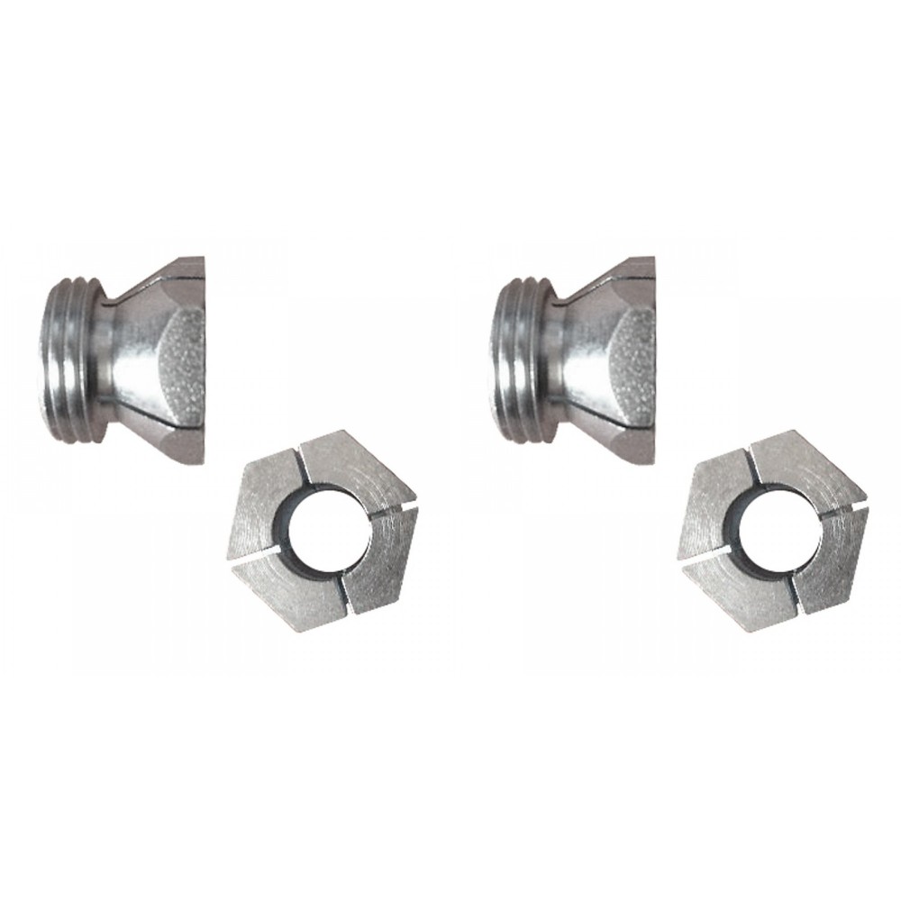 3/8 schroefkoppeling voor gloeibougie voor pelletkachels - x2