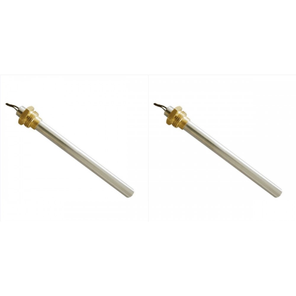 Gloeibougie pelletkachel voor MCZ, RED en andere, totale lengte 148mm, 350W - x2