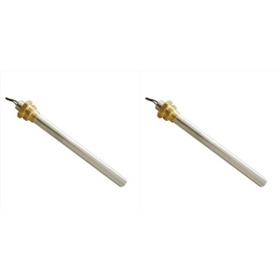 Gloeibougie pelletkachel voor MCZ, RED en andere, totale lengte 148mm, 350W - x2 - Gloeibougie voor pelletkachel