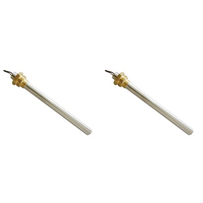 Gloeibougie pelletkachel voor Ecoteck, Ravelli en anderen, totale lengte 167mm, 250W - x2 - Gloeibougie voor pelletkachel