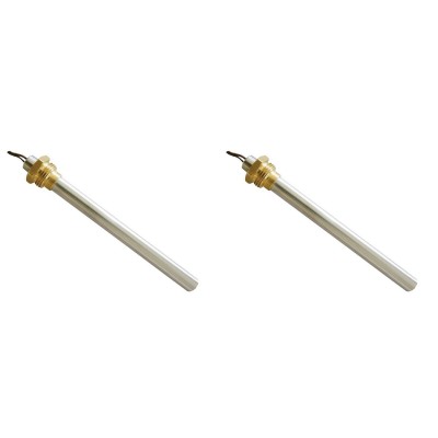 Gloeibougie pelletkachel voor Palazzetti en andere, totale lengte 170 mm, 350W - x2 - Gloeibougie voor pelletkachel
