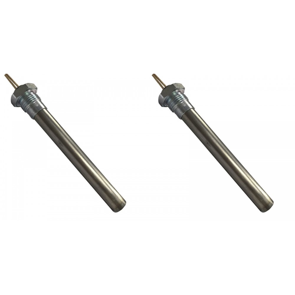 Gloeibougie pelletkachel voor Palazzetti en andere, totale lengte 188mm, 350W - x2
