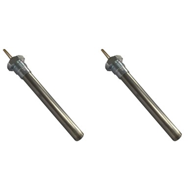 Gloeibougie pelletkachel voor Palazzetti en andere, totale lengte 188mm, 350W - x2 - Gloeibougie voor pelletkachel