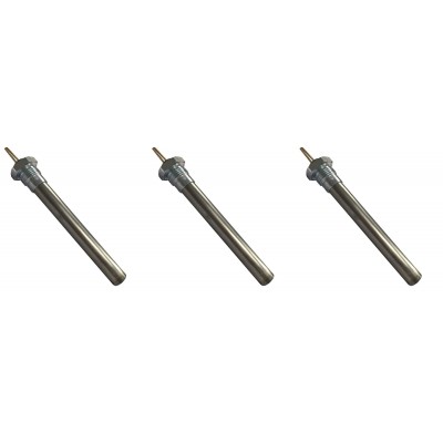 Gloeibougie pelletkachel voor Palazzetti en andere, totale lengte 188mm, 350W - x3 - Gloeibougie voor pelletkachel