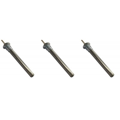 Gloeibougie pelletkachel voor Ecosystem en andere, totale lengte 152mm, 400W - x3 - Gloeibougie voor pelletkachel