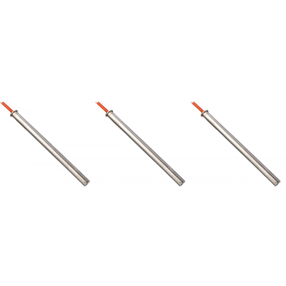 Gloeibougie pelletkachel voor Edilkamin, Thermorossi en anderen, totale lengte 182mm, 350W - x3