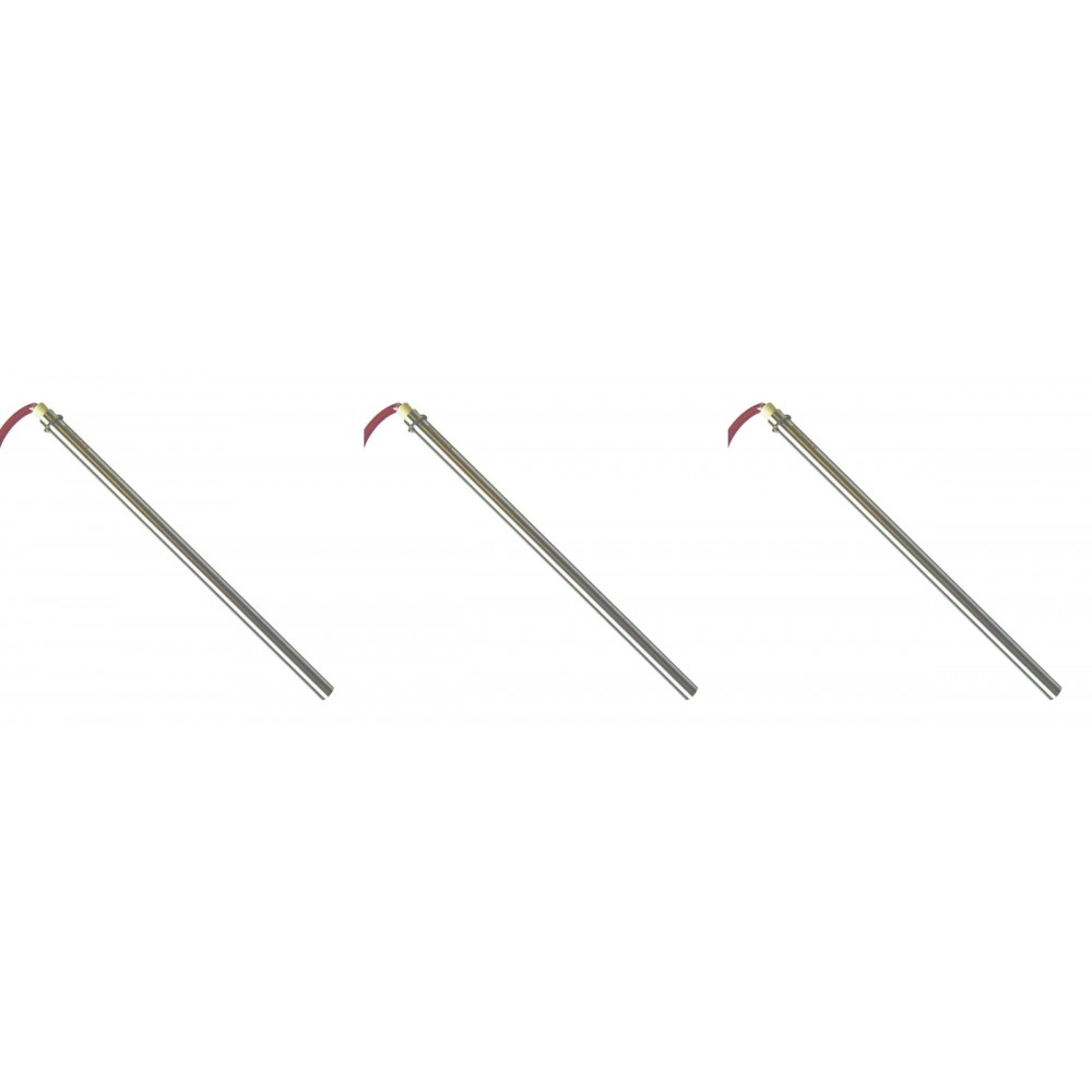 Gloeibougie pelletkachel voor Edilkamin en andere, totale lengte 280mm, 470W - x3
