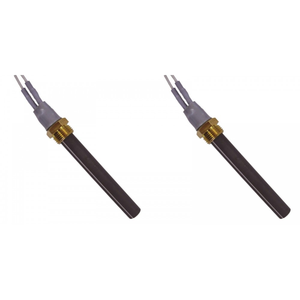 Keramische gloeibougie pelletkachel voor La Nordica, Ecoteck, Karmek One, Ravelli en andere, totale lengte 94mm, 300W - x2 | Gloeibougie voor pelletkachel | Pelletkachel onderdelen |