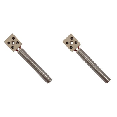 Gloeibougie pelletkachel voor Eurofiamma, Arce en andere, lengte 80mm, 250W - x2 - Gloeibougie voor pelletkachel