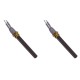 Keramische gloeibougie pelletkachel voor BURNiT, Deville en andere, totale lengte 94mm, 300W - x2 | Gloeibougie voor pelletkachel | Pelletkachel onderdelen |