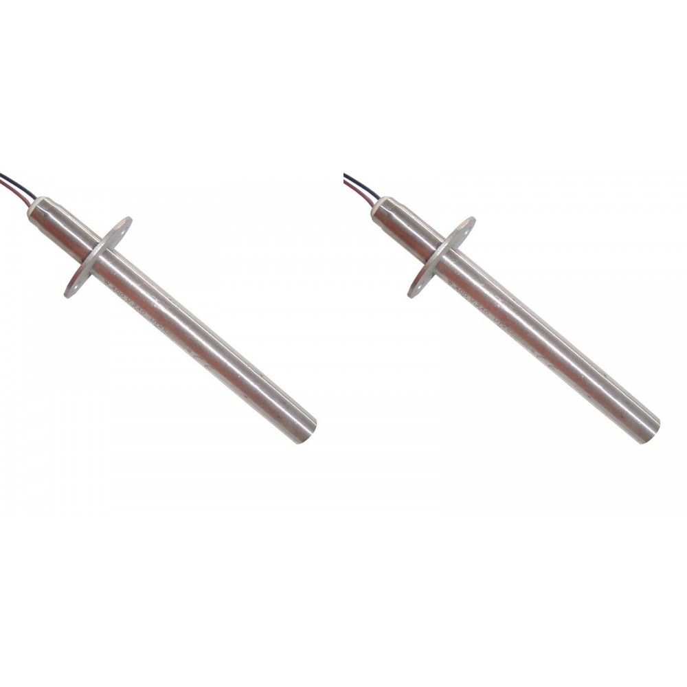 Gloeibougie pelletkachel voor Enviro, totale lengte 132mm, 400W - x2 | Gloeibougie voor pelletkachel | Pelletkachel onderdelen |