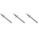 Gloeibougie pelletkachel voor Enviro, totale lengte 132mm, 400W - x3 | Gloeibougie voor pelletkachel | Pelletkachel onderdelen |