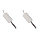 Laagspanning gloeibougie pelletkachel ComfortBilt, Edilkamin, totale lengte 66mm, 90 - 100W tot 24 Volt AC - x2 | Gloeibougie voor pelletkachel | Pelletkachel onderdelen |