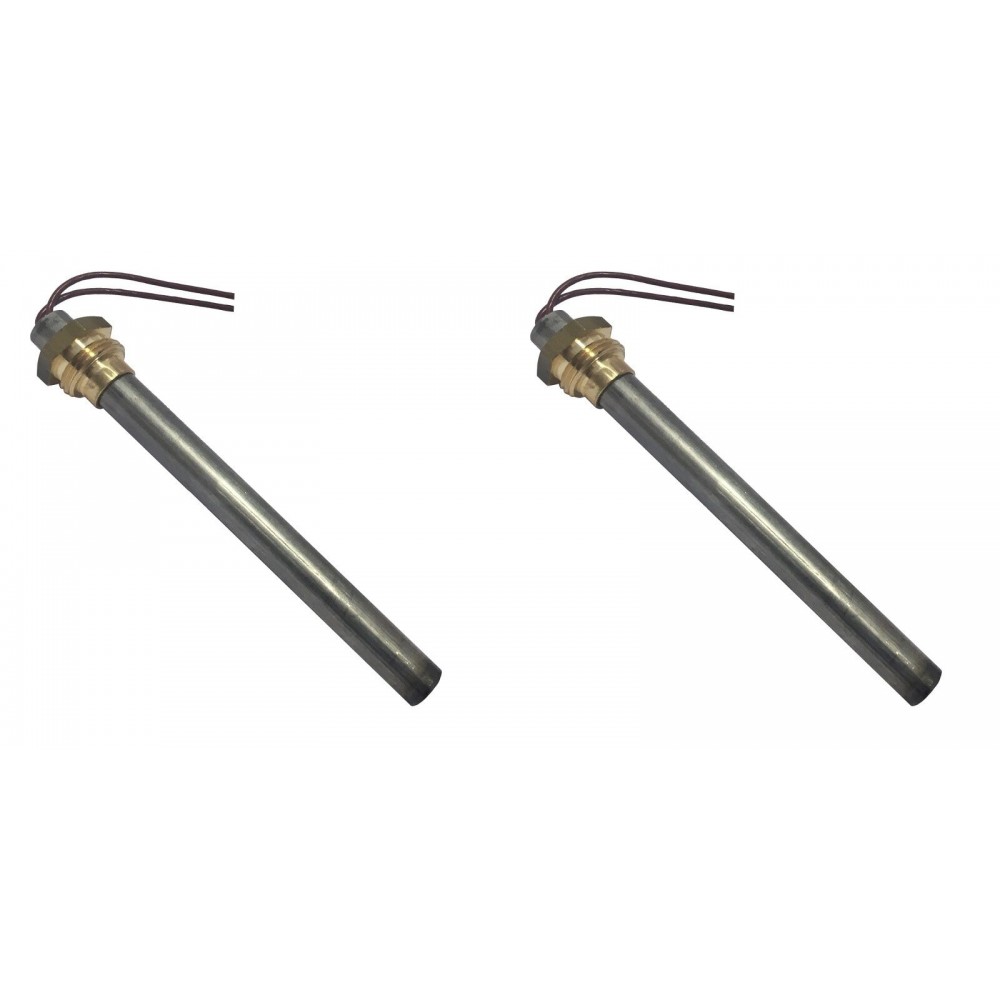 Gloeibougie pelletkachel voor Ecoteck, Ravelli en andere, totale lengte 114mm, 250W - x2 | Gloeibougie voor pelletkachel | Pelletkachel onderdelen |