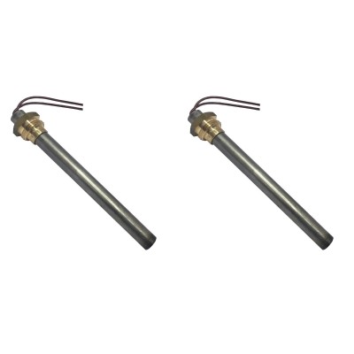 Gloeibougie pelletkachel voor Ecoteck, Ravelli en andere, totale lengte 114mm, 250W - x2 - Gloeibougie voor pelletkachel