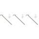 Gloeibougie pelletkachel voor Edilkamin en andere, totale lengte 280mm, 470W - x3 | Gloeibougie voor pelletkachel | Pelletkachel onderdelen |