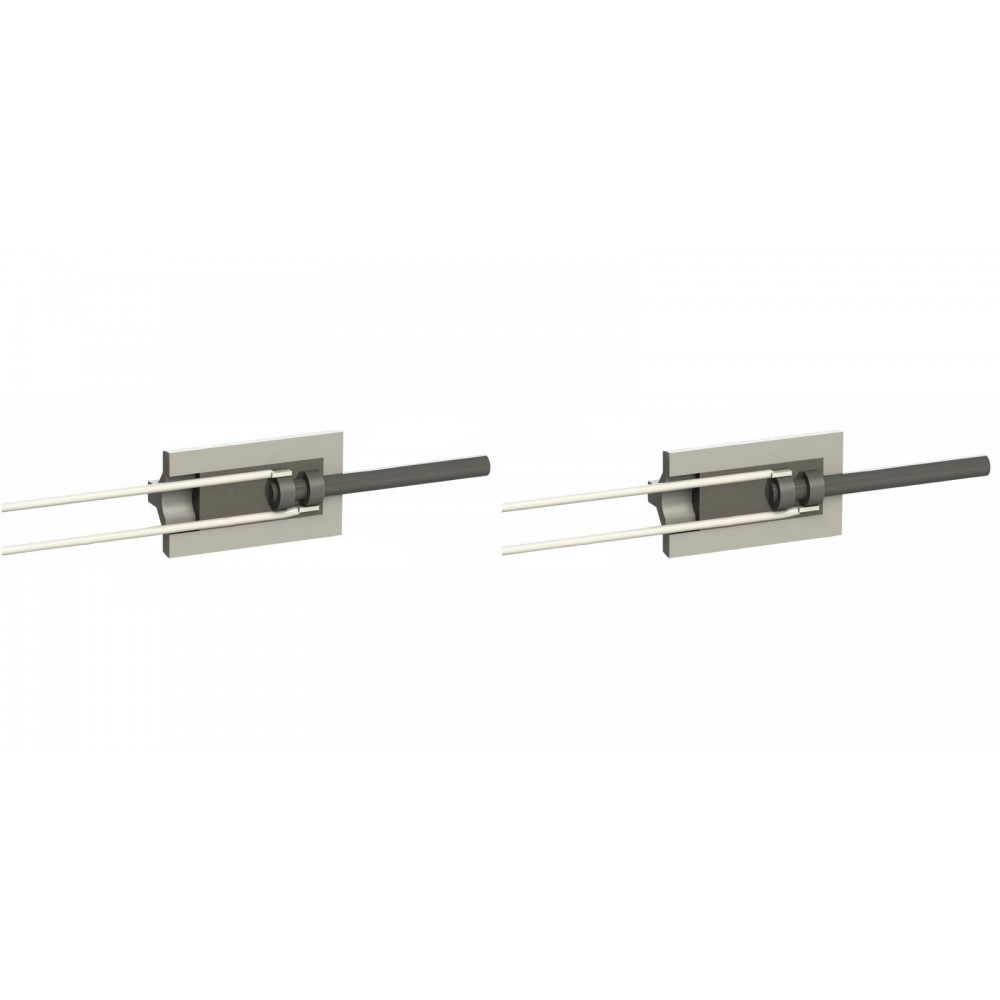 Laagspanning gloeibougie pelletkachel Eco Spar, BURNiT, totale lengte 65mm, 95W tot 24V - x2