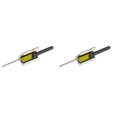 Laagspanning gloeibougie pelletkachel Eco Spar, BURNiT, totale lengte 65mm, 95W tot 24V - x2 - Pelletkachel onderdelen