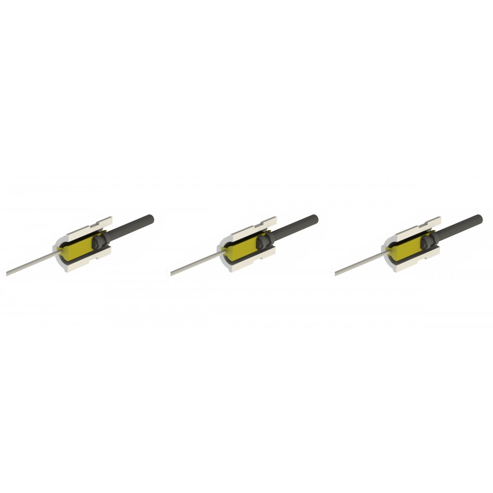Laagspanning gloeibougie pelletkachel Eco Spar, BURNiT, totale lengte 65mm, 95W tot 24V - x3