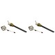 Laagspanning gloeibougie pelletkachel Eco Spar, BURNiT, ComfortBilt, totale lengte 123mm, 120W tot 24V - x2 | Gloeibougie voor pelletkachel | Pelletkachel onderdelen |