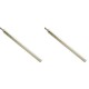 Gloeibougie pelletkachel voor La Nordica en andere, totale lengte 185mm, 400W - x2 | Gloeibougie voor pelletkachel | Pelletkachel onderdelen |
