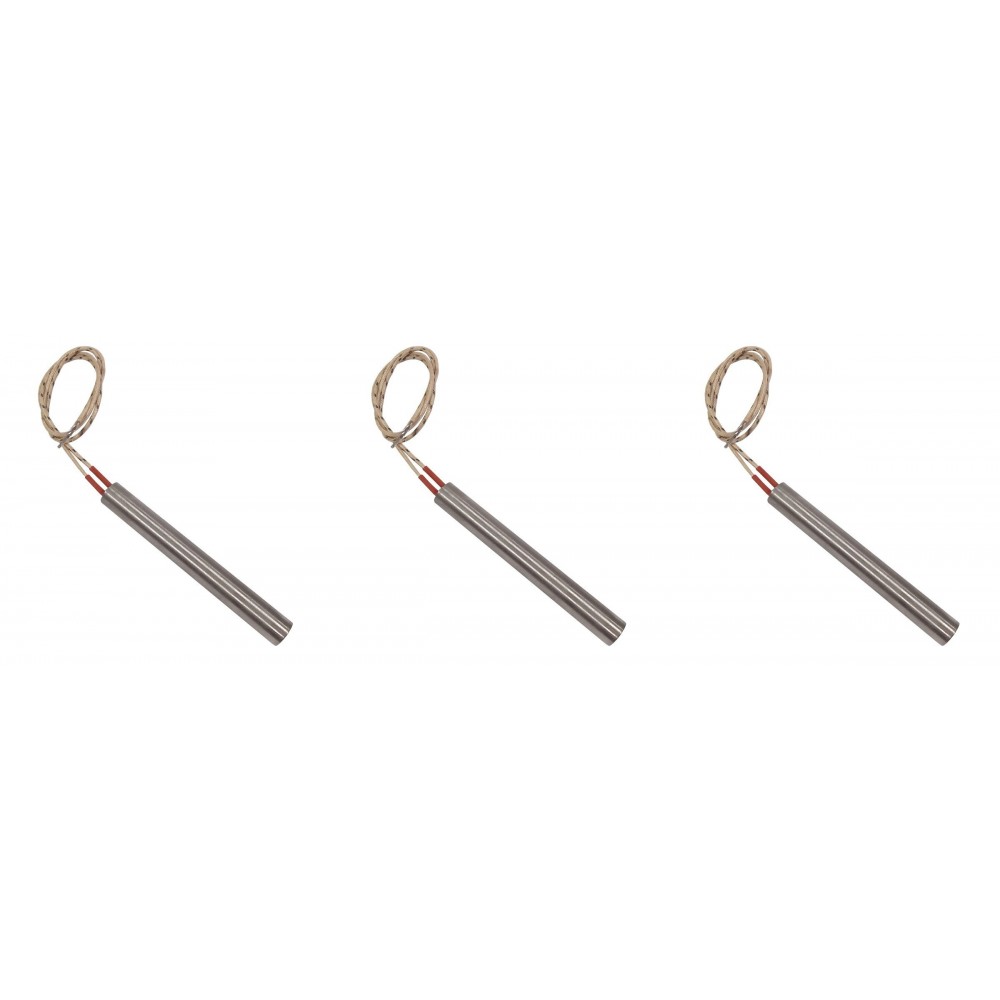 Gloeibougie pelletkachel voor Arce, Cadel, Eurofiamma, Eurosteack en anderen, totale lengte 101mm, 300W - x3 | Gloeibougie voor pelletkachel | Pelletkachel onderdelen |