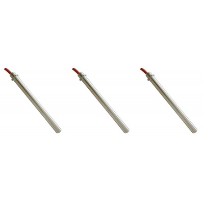 Gloeibougie pelletkachel voor Ecoforest en andere, totale lengte 155mm, 250W - x3 - Gloeibougie voor pelletkachel