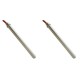 Gloeibougie pelletkachel voor Palazzetti, Cadel, Thermorossi, Olimpia Splendid, totale lengte 170mm, 350W - x2 | Gloeibougie voor pelletkachel | Pelletkachel onderdelen |
