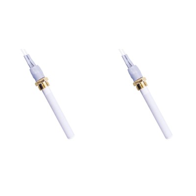 Keramische gloeibougie pelletkachel Eco Spar, BURNiT, Warmflow, Adler, AMG, Ecoteck en anderen, totale lengte 88mm, 250W - x2 - Gloeibougie voor pelletkachel