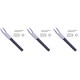 Keramische gloeibougie pelletkachel voor BURNiT, Palazzetti en andere, totale lengte 113mm, 260W - x3 | Gloeibougie voor pelletkachel | Pelletkachel onderdelen |