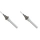 Keramisch verwarmingselement voor pelletkachels ETA, Grant Spira, ComfortBilt en anderen, totale lengte 107mm, 260W - x2 | Gloeibougie voor pelletkachel | Pelletkachel onderdelen |