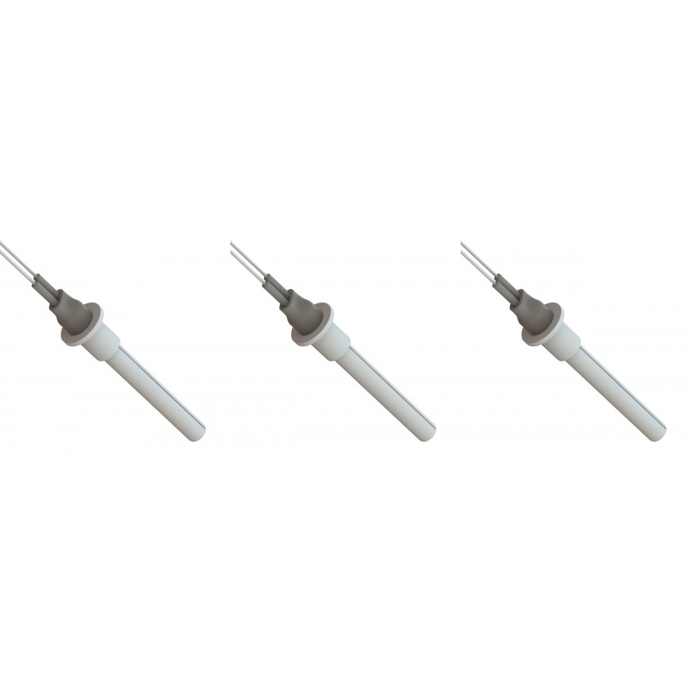 Keramisch verwarmingselement voor pelletkachels ETA, Grant Spira, ComfortBilt en anderen, totale lengte 107mm, 260W - x3 | Gloeibougie voor pelletkachel | Pelletkachel onderdelen |