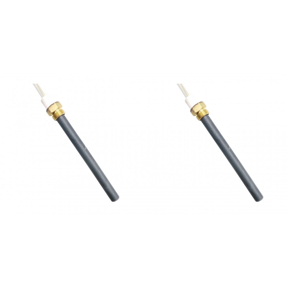 Keramische gloeibougie pelletkachel voor Eco Spar, totale lengte 147mm, 350W - x2