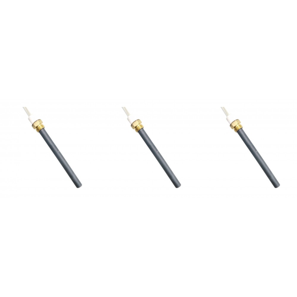 Keramische gloeibougie pelletkachel voor Eco Spar, totale lengte 147mm, 350W - x3