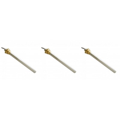 Gloeibougie pelletkachel BURNiT, Piazzetta, Karmek, MCZ, Ungaro, Superior, Cadel en anderen, totale lengte 185 mm, 350W - x3 - 