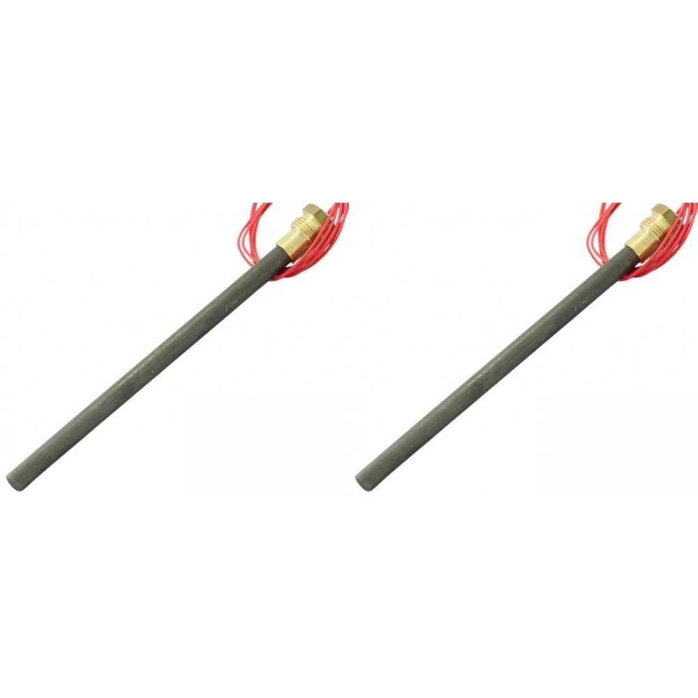 Gloeibougie voor pelletkachels BURNiT Ø9.5x195, 400W - x2 | Gloeibougie voor pelletkachel | Pelletkachel onderdelen |