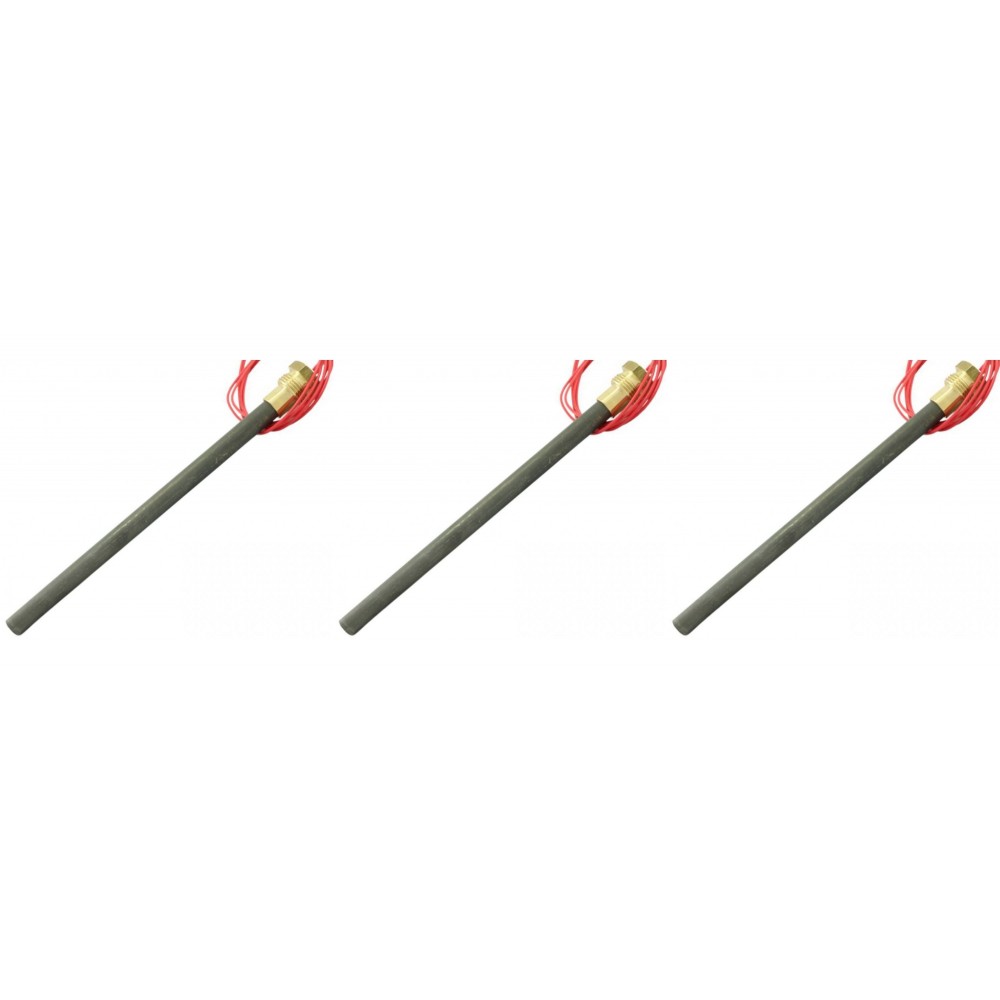 Gloeibougie voor pelletkachels BURNiT Ø9.5x195, 400W - x3 | Gloeibougie voor pelletkachel | Pelletkachel onderdelen |