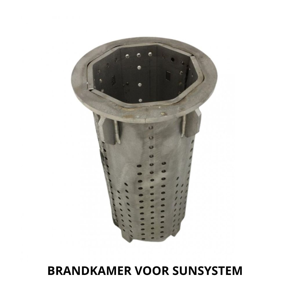 Brandkamer voor pelletbrander