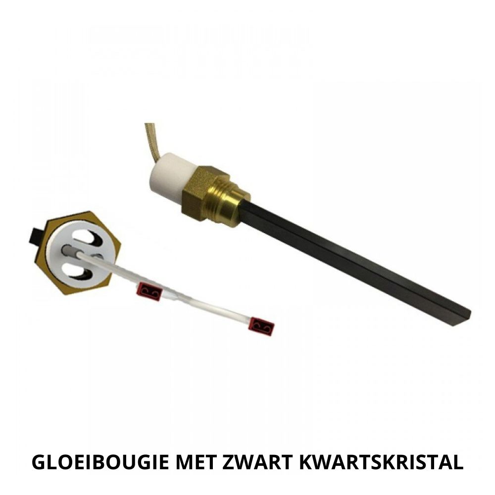 Kwarts gloeibougie voor pelletkachel