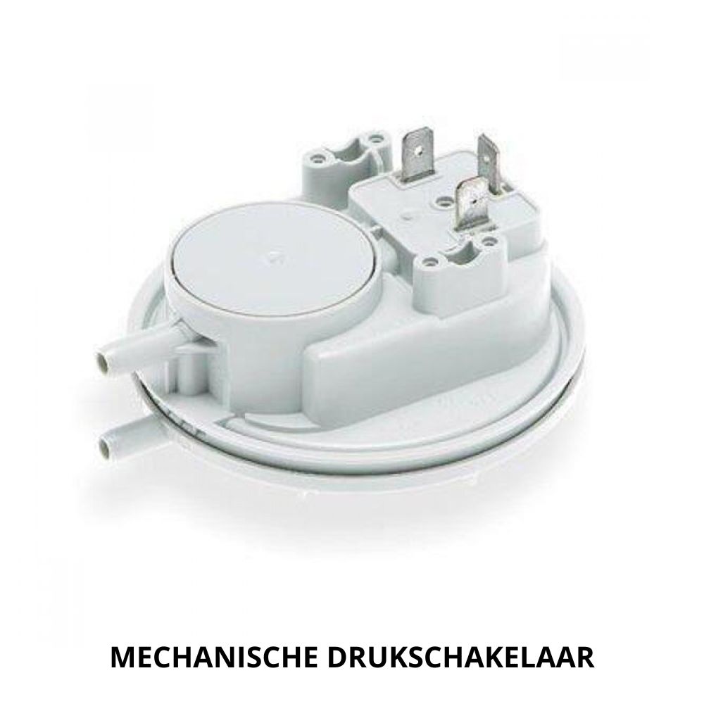 Mechanische pressostaat voor pelletkachel