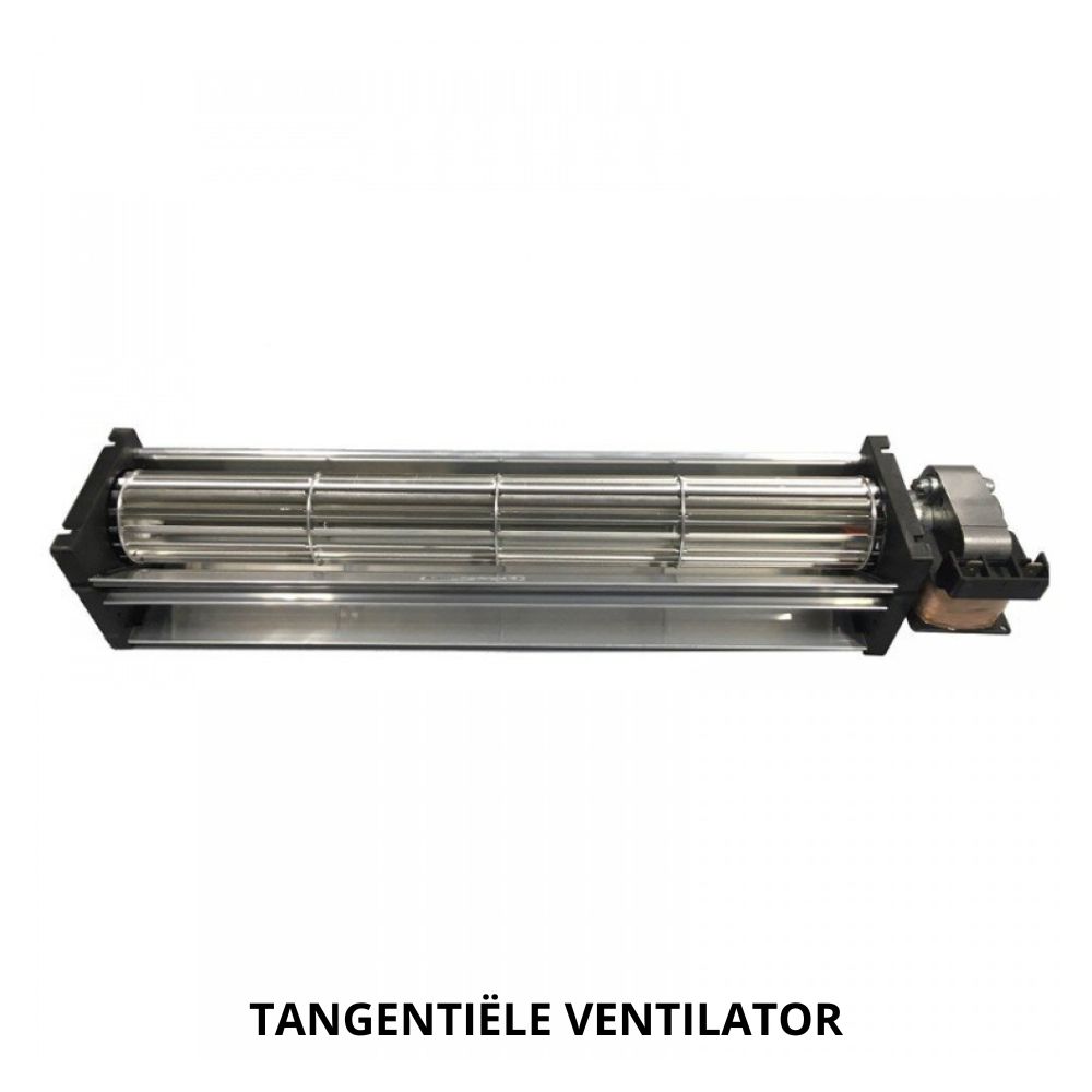 Tangentiële ventilator voor pelletkachel