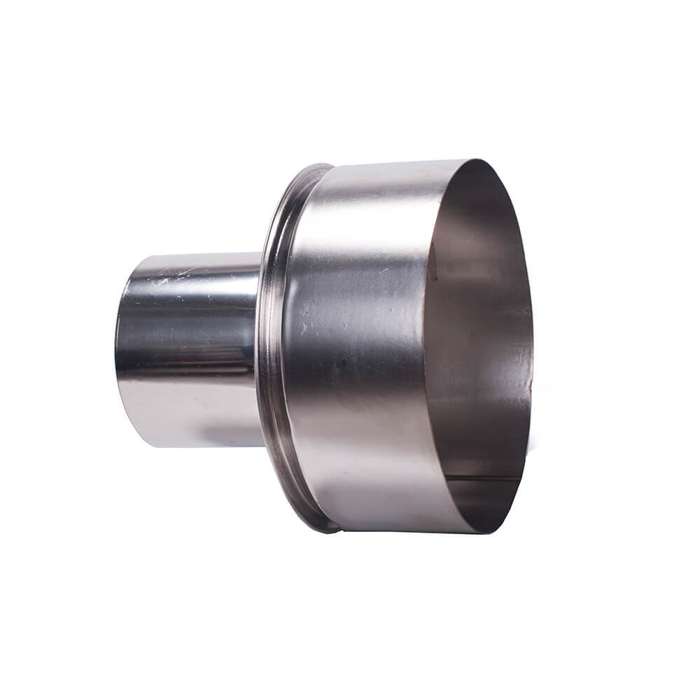 Pelletpijpset 80mm rookpijp Inox 304 roestvrij staal